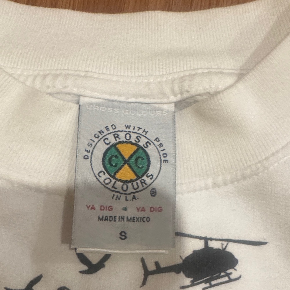 Boyz n the Hood White Cropped Sweatshirt - Picture 2 of 4